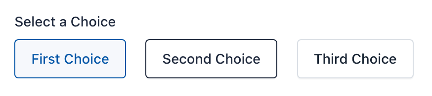 Hoofpick Biz - Form Builder - Radio Button / Checkbox - As Button
