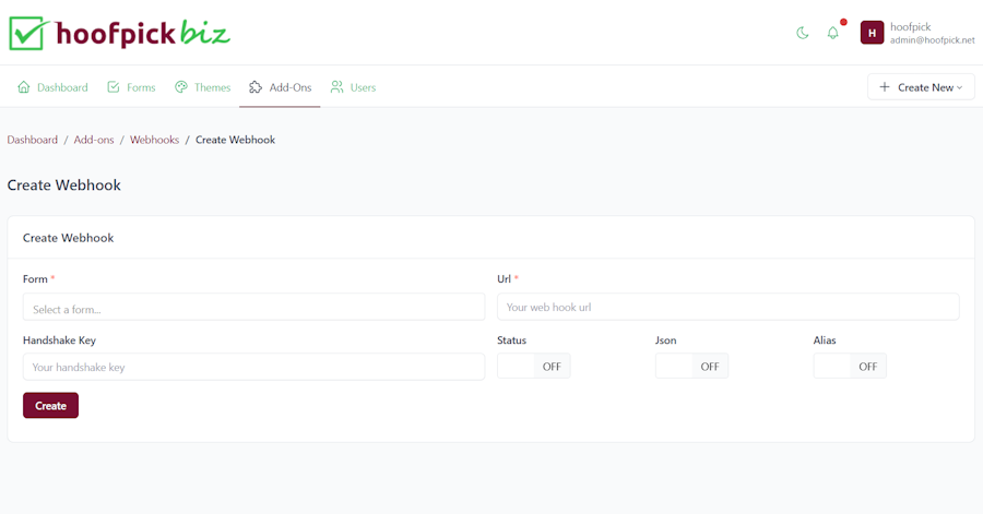 Using WebHooks